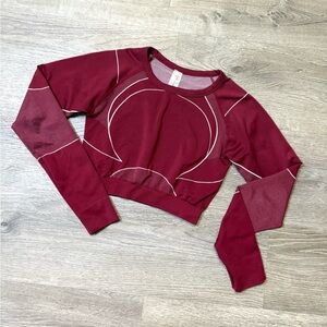 •NEW MIX• SEAMLESS CROPPED LONG SLEEVE